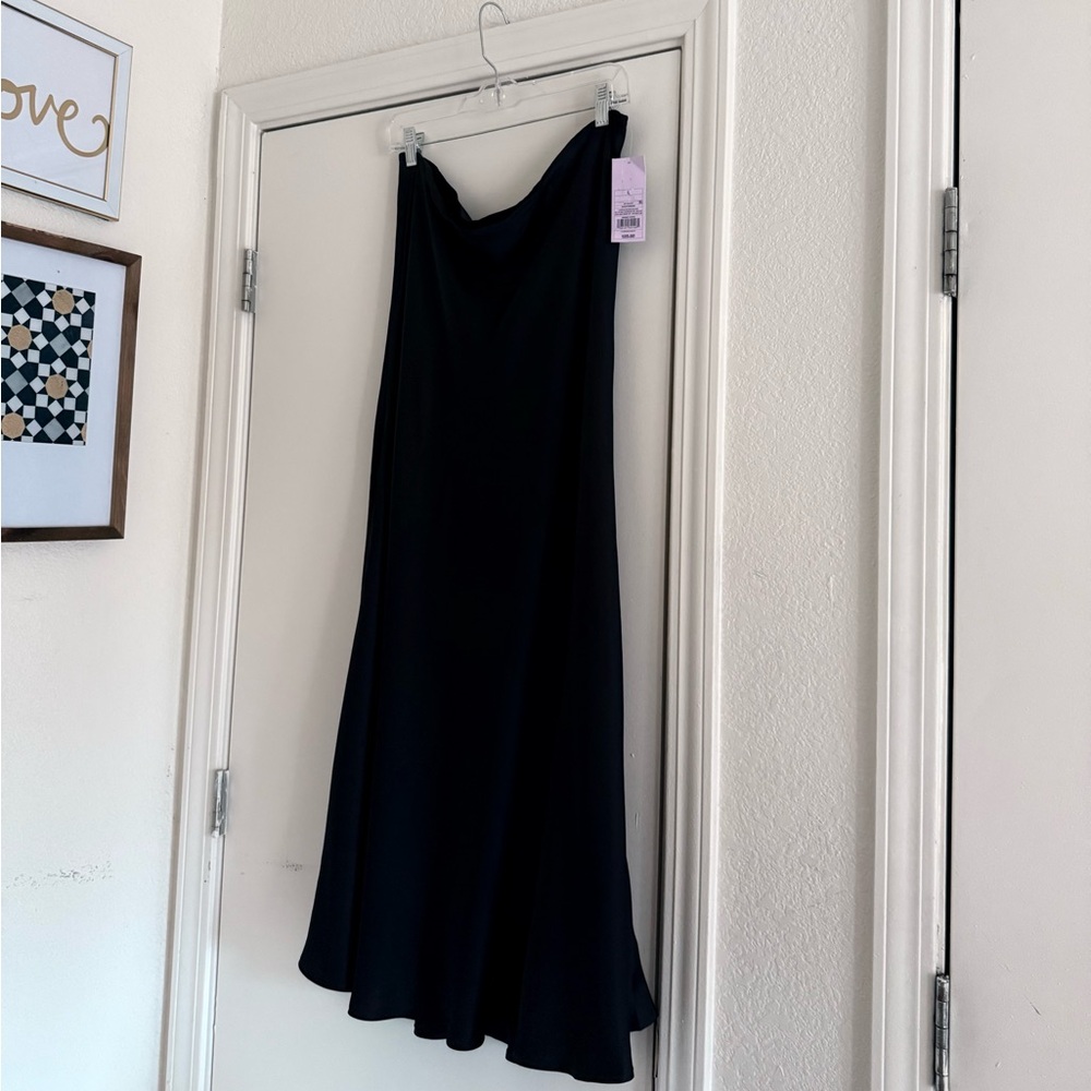 Time and Tru Black Maxi Skirt